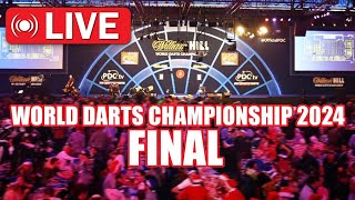 DARTS LIVE  PDC World Championship 2024 Final Watch Along [upl. by Johnston]