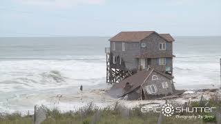 September 24 2024 3rd Rodanthe NC Home to Collapse in less than a week Outer Banks Homes [upl. by Bailar742]