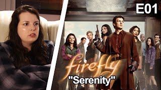 First Time Watching FIREFLY Episode 1 quotSerenityquot TV show reaction [upl. by Eikcaj]