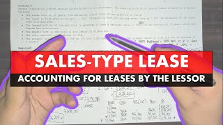 Intermediate Accounting 2  Lessors Accounting  SalesType Lease Part 2 [upl. by Drawe857]