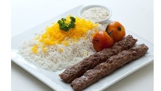 PERSISCH  IRANISCH KABAB mit REIS und SALAT kochen AKOthePERSIANkiller [upl. by Barker]