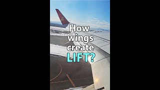 How do aircraft wings generate lift aviation [upl. by Natty]