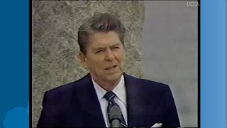 quotRoll call of honorquot Reagans Pointe Du Hoc DDay 50th Anniversary Speech ABC This Morning 661984 [upl. by Mateusz]