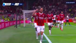 Youssouf Fofana Goal AC Milan Vs Venezia 20 All Goals Results Extended Highlights [upl. by Anyrtak408]