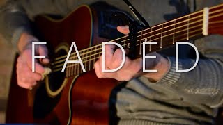 Alan Walker Faded  Fingerstyle Guitar Cover with TABS [upl. by Briana]