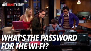 Whats the Password for the WiFi  The Big Bang Theory [upl. by Bultman380]