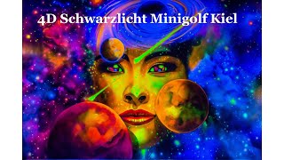 4D Schwarzlicht Minigolf Kiel [upl. by Carolyne]