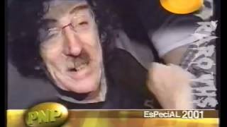 Charly Garcia se roba el micrófono de Crónica TV 2001 [upl. by Abbub]