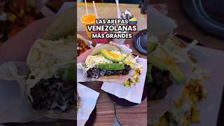 LAS AREPAS VENEZOLANAS MAS GRANDES🇻🇪 [upl. by Orlosky]