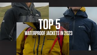 Top 5 Waterproof jackets 2023  Expert Review [upl. by Jaala]