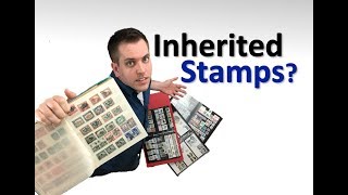 Inherited stamp collection  What to do [upl. by Nednyl848]