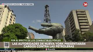 Las grandes petroleras contribuyen a los desastres climáticos  26Planeta [upl. by Irama]