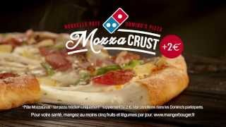 Mozza Crust  La Nouvelle Pâte de Dominos Pizza [upl. by Aryl546]