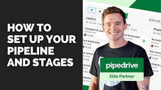 How to set up your Pipedrive pipeline and stages [upl. by Araccat]