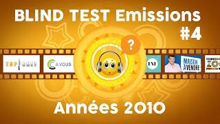 Blind Test  25 émissions TV des Années 2010 [upl. by Ruperta]