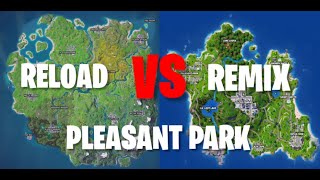 RELOAD VS REMIX FortnitePleasant Park Edition [upl. by Bartley599]