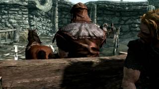 Skyrim on AMD Radeon HD 6450  1Gb [upl. by Meensat210]