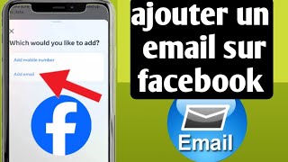 comment ajouter un numéro de compte de messagerie sur Facebook 2024 [upl. by Ruelle]