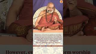 Subtitled  Jagadguru Shankaracharya Sri Sri Bharati Tirtha Mahasannidhanam on Devotion  Bhakti [upl. by Enoj]