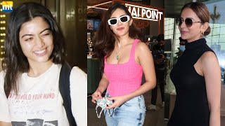 Rashmika Mandanna  Chhatriwali Rakul Preet  Hot Amyra Dastur in Pink Top  Shirley Setia [upl. by Craven]