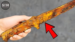 Restoration amp Repair  Rusty Knife Restoration ASMR [upl. by Fitton198]