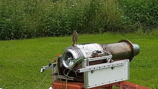 Handmade Jet Engine New Compressor Wheel And Housing Testing [upl. by Cranford]