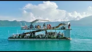 El Ferry en el Lago de Coatepeque [upl. by Hgielram]