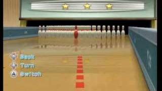 Wii Sports Bowling Power Throws  Platinum [upl. by Fania]