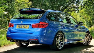 2016 F31 BMW 340i M Sport Touring with M performance kit  Review of condition and specification F30 [upl. by Woermer]