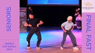 Fast Final  Kumla 2024 World Cup  WRRC Boogie Woogie Seniors [upl. by Hanikas993]