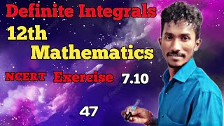 Definite Integrals Class 12 maths LIFEOFMATHEMATICS  exercise 710 NCERT chapter 7 maths [upl. by Dodwell]