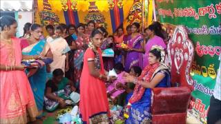 Seemantham Baby Shower Video with HQ Songs  Telugu Traditional  India [upl. by Yeslek]