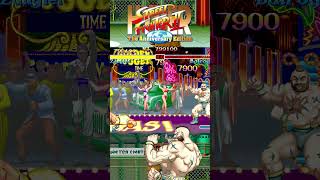 Hyper Street Fighter II  ZangiefSF2CE vs Balrog 2003Arcade 4K 60FPS shorts [upl. by Anis]