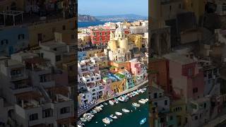 Procida ❤️💙💛 procida napoli campania dronevideo italy [upl. by Volnak]