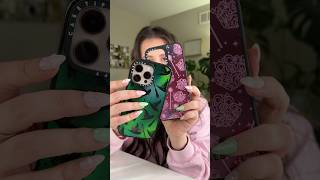 UNBOXING WICKED CASETiFY CASES💚🩷 gifted youtubeshorts casetify shorts [upl. by Anaul]