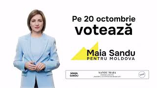 Evenimentul de lansare în campania prezidențială a candidatei Maia Sandu [upl. by Arahk]