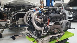 Slow E63 2012 with 198k km engine rebuild part 16 [upl. by Brewer193]