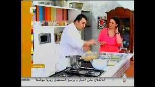 مهلبية مع فريز  كرابيج  Chef Chadi Zeitouni [upl. by Ittak]