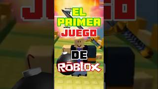 ¿Cual Es EL PRIMER JUEGO DE ROBLOX roblox shorts robloxshorts [upl. by Aldric731]