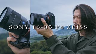 Sony 1635mm F4 ZA OSS on Sony A7III  A Cinematic Review [upl. by Erdnaet]