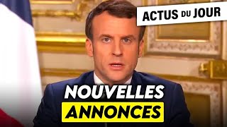 Ce que va annoncer Macron un festival qui tourne au drame Pesquet de retour Actus du jour [upl. by Annawot]