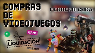 ¡Liquidaciones  Compras de Videojuegos FEBRERO 2023  Duckkk [upl. by Kacy]