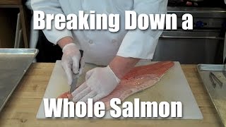 How To Butcher A Whole Salmon [upl. by Ingram]