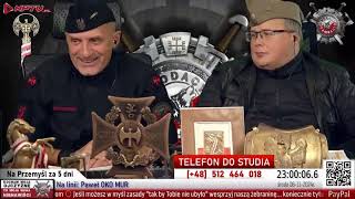 Wojciech Olszański Marcin Osadowski i telefon Pawła Kondratowicza do studia NPTVPL 07112024 [upl. by Atiekal]