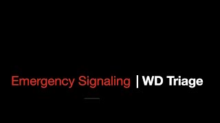 Triage Support amp Signaling [upl. by Lua]