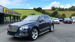 2017 BENTLEY BENTAYGA 40 V8 D 430hp Diesel MULLINER  CITY  TOURING for sale at Castle Motors [upl. by Dulce149]