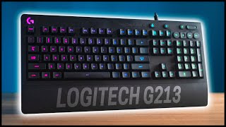 Logitech G213 Prodigy Gaming Keyboard Review [upl. by Moshell]