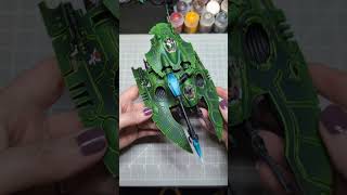 Aeldari Fire Prism Finished Warhammer 40K paintingminiatures [upl. by Novelia]