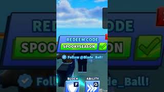 🎮 CODES BLADE BALL November 2024roblox bladeball bladeballcodes bladerunner [upl. by Diahann]