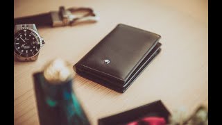 Montblanc Meisterstück Business Card HolderWallet [upl. by Oizirbaf]